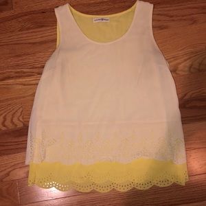 Yellow tank top from alterd state